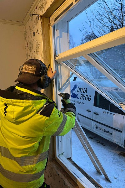 Dynabygg utför Fönsterbyte i Västernorrland